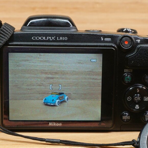 Nikon Coolpix L810 16.1 MP Digital Camera, with 26x Zoom Nikkor ED Glass Lens - Picture 6 of 9